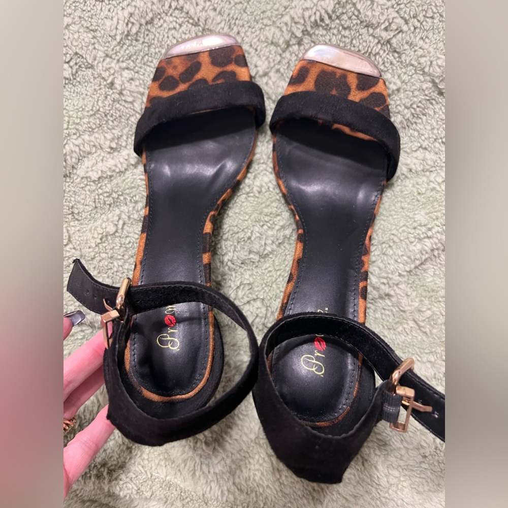 Promise Women’s Leopard Heels